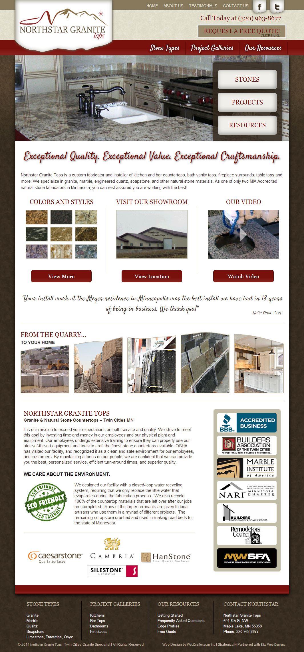 Northstar Granite Tops